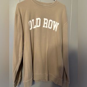 Old row crew neck